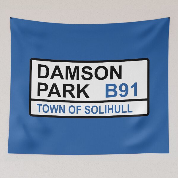 Item preview, Solihull Damson Park Iconic Street Sign designed and sold by DelfDesign.
