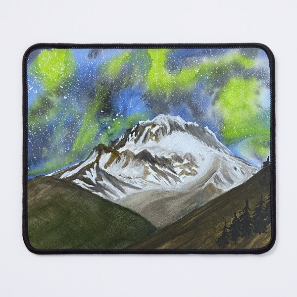 Item preview, Mount Hood Near ZigZag Canyon designed and sold by Lisa Neuman Watercolors.