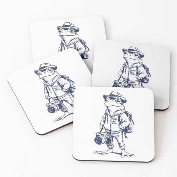 Item preview, Retro Vibes and Camera Clicks: A Hipster Frog’s Journey designed and sold by postprocess.