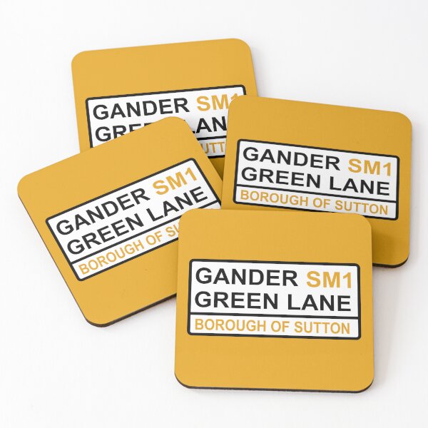 Item preview, Sutton Gander Green Lane Iconic Street Sign designed and sold by DelfDesign.