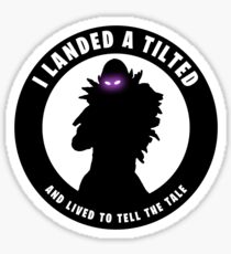 Tilted Towers Sticker