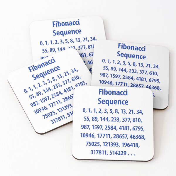 Item preview, Fibonacci Sequence designed and sold by CharlottePlaceArt.