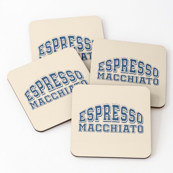 Item preview, Espresso Macchiato – Classic College Style Coffee Lover designed and sold by ShineEyePirate.