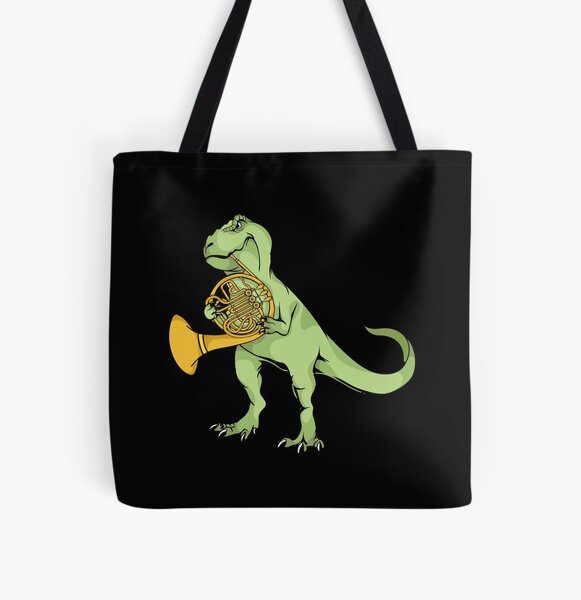 Item preview, Waldhornspieler Dinosaurier Kinder Musik Waldhorn designed and sold by DSWShirts.