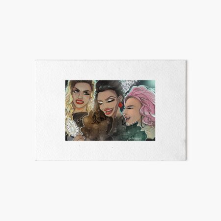 Aperçu de l'œuvre Top 3 de la saison 6 de Drag Race créée et vendue par FeiyahArt.