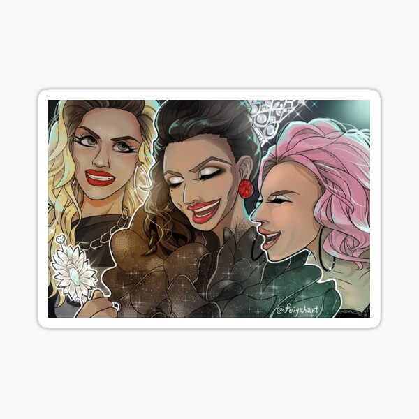Item preview, Drag Race S6 Top3 designed and sold by FeiyahArt.