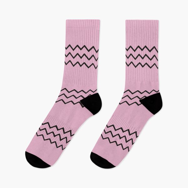 Item preview, Zigzag Chameleon Pattern (Mono - Dusty Pink Background) designed and sold by IskandarDesigns.