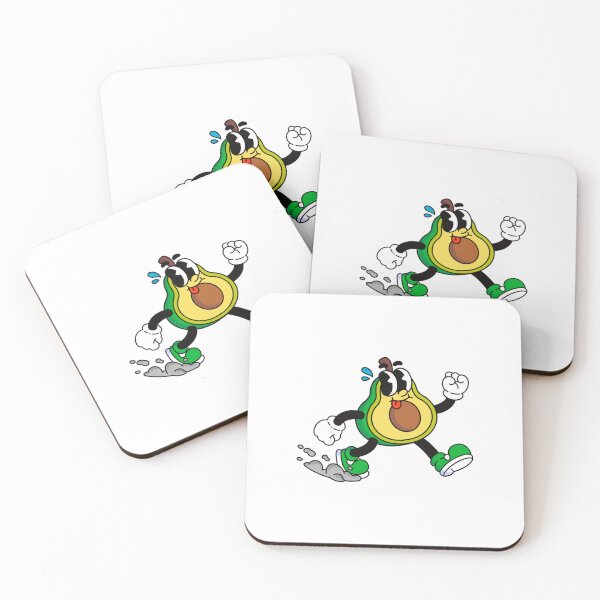 Item preview, Speedy Savo - Energetic Avocado Character Design designed and sold by yogiskencing.