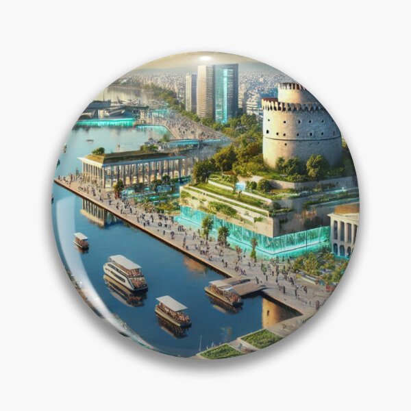 Item preview, Futuristic Cities - Thessaloniki designed and sold by Eric Nagel.