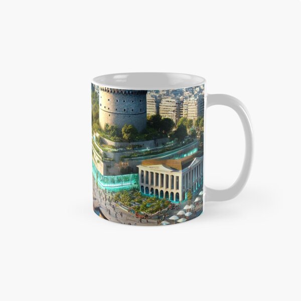 Item preview, Futuristic Cities - Thessaloniki designed and sold by Eric Nagel.