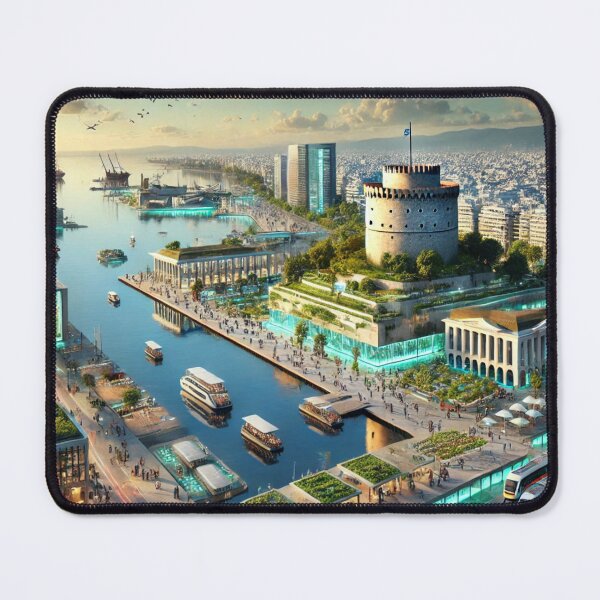 Item preview, Futuristic Cities - Thessaloniki designed and sold by Eric Nagel.