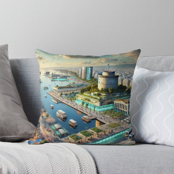 Item preview, Futuristic Cities - Thessaloniki designed and sold by Eric Nagel.