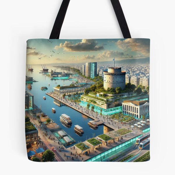 Item preview, Futuristic Cities - Thessaloniki designed and sold by Eric Nagel.