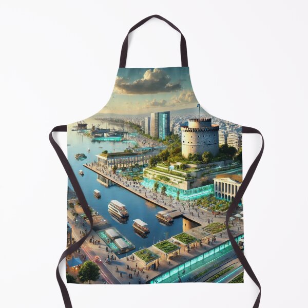 Item preview, Futuristic Cities - Thessaloniki designed and sold by Eric Nagel.
