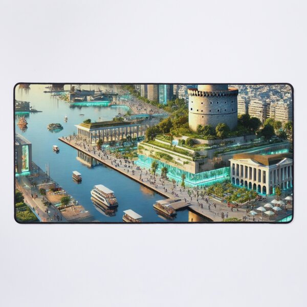 Item preview, Futuristic Cities - Thessaloniki designed and sold by Eric Nagel.