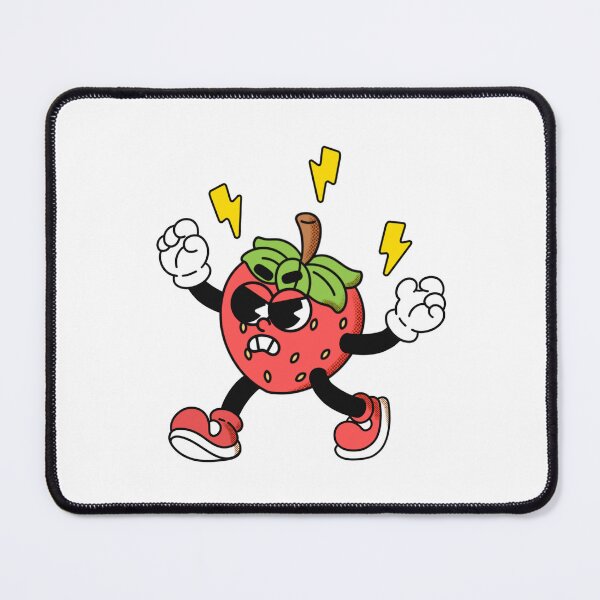 Item preview, Raging Berry - Fierce Strawberry Character Design designed and sold by yogiskencing.