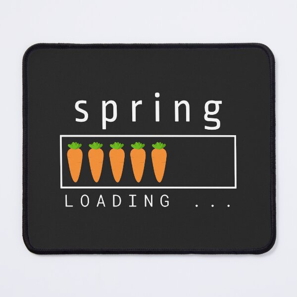 Item preview, Spring Loading Carrot Countdown In Orange And White designed and sold by SplashTastic.
