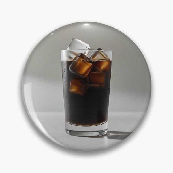 Item preview, a glass of iced americano  designed and sold by Lazycocoon.