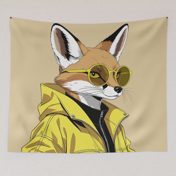 Item preview, Smart fox designed and sold by KiraChie.