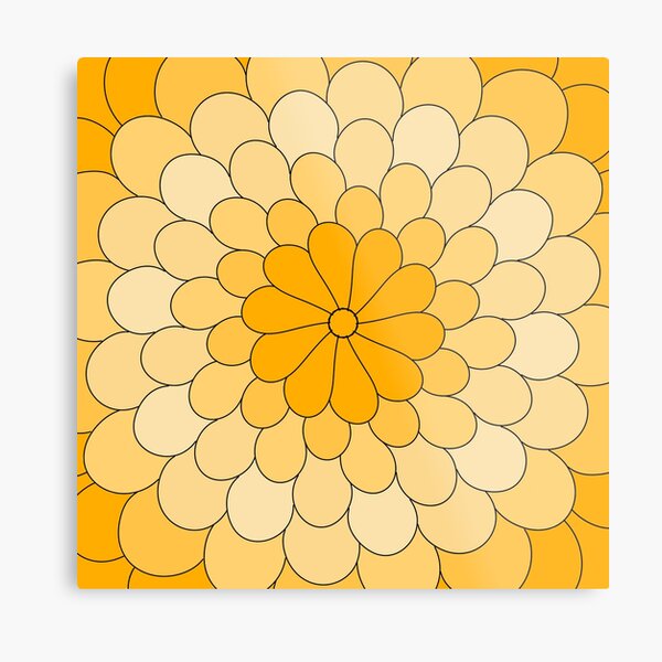Aperçu de l'œuvre Fleur jaune créée et vendue par CO10store.