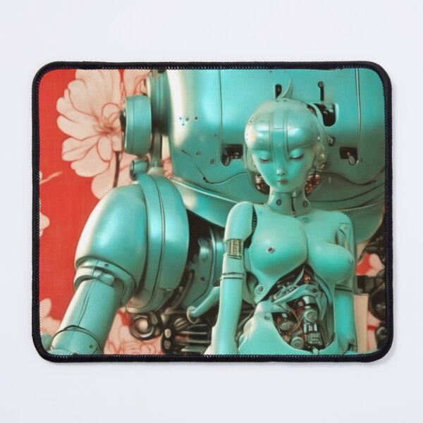 Item preview, Robot Shunga Hybrid Imitation Japanese Erotica #110 designed and sold by NickWhittleArt.