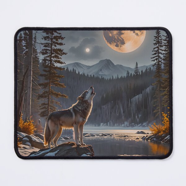 Item preview, Lonely Wolf Crying Out For Familial Comfort designed and sold by tobyheward.