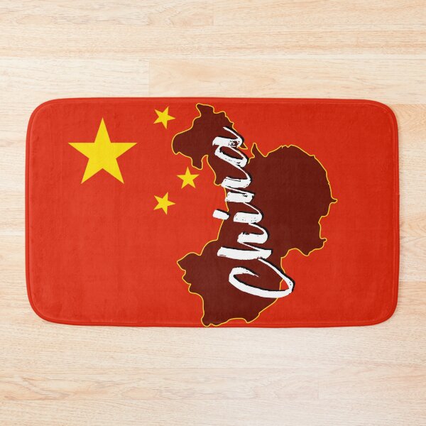 Item preview, China Map Wall Art, China Flag Decor, Patriotic China Art Print, Chinese National Pride, Custom China Map Poster, China Home Decor, China Flag Print designed and sold by emilypigou.