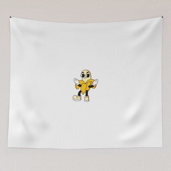 Item preview, Shrugging Banana - Playful Fruit Character Design designed and sold by yogiskencing.