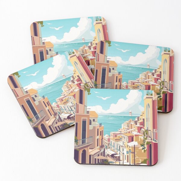 Item preview, Vintage Bari Travel Poster,  Retro Italy Wall Art,  Wanderlust Souvenir Gift, Perfect Souvenir Gift for Travel Enthusiasts, Italy Wall art for home decor, Bari print. Sticker designed and sold by Thegalleryshop1.