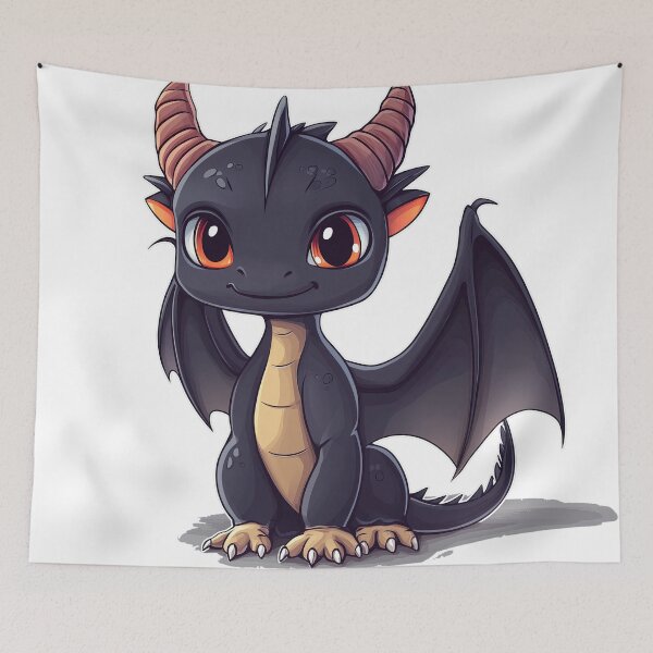 Item preview, Little Ember - A Mischievous Little Mythical Friend designed and sold by SunRacer.