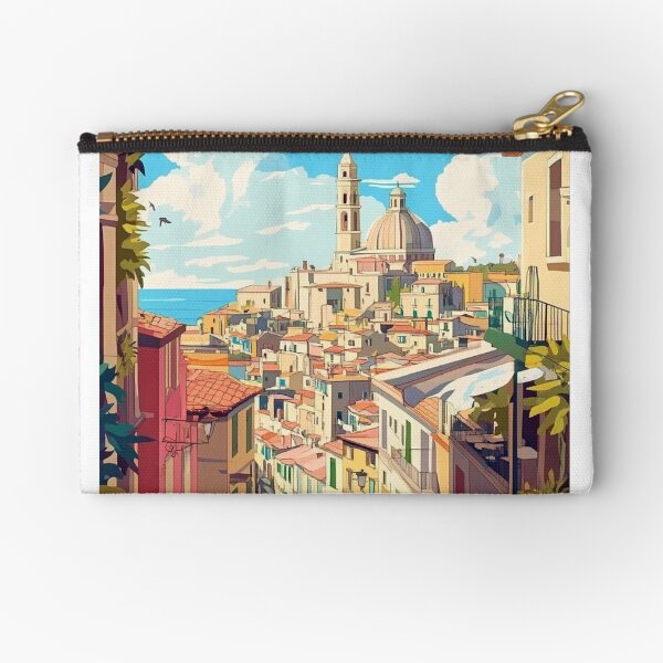 Item preview, Vintage Bari Travel Poster, Retro Italy Wall Art, Wanderlust Souvenir Gift, Perfect Souvenir Gift for Travel Enthusiasts, Italy Wall art for home decor, Bari print. Sticker designed and sold by Thegalleryshop1.