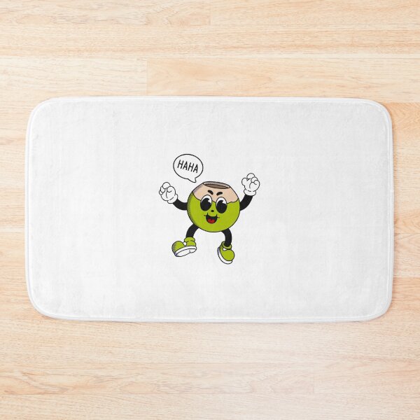 Item preview, Cheeky Coconut Chuckles - Fun Fruit Character Design designed and sold by yogiskencing.
