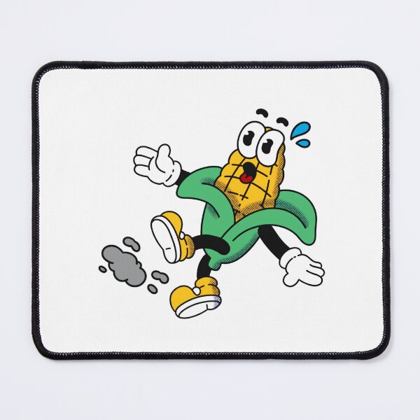 Item preview, Speedy Corn Dash - Playful Veggie Character Design designed and sold by yogiskencing.