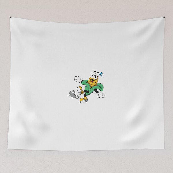 Item preview, Speedy Corn Dash - Playful Veggie Character Design designed and sold by yogiskencing.