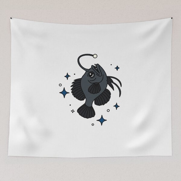 Item preview, Angler Fish Tiktok Nevertheless she persisted Art designed and sold by KillianGrantM.