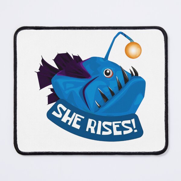 Item preview, She rises Angler Fish designed and sold by KillianGrantM.