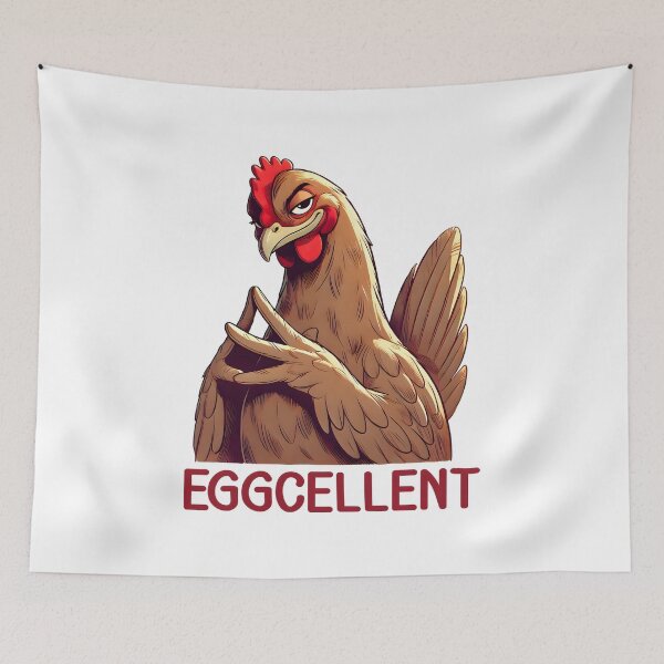 Item preview, Eggcellent – Devious Chicken  designed and sold by zOnnOz.