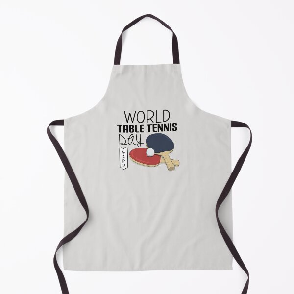 Item preview, 6 April World Table Tennis Day - Wacky Holidays designed and sold by ChemicalXShop.