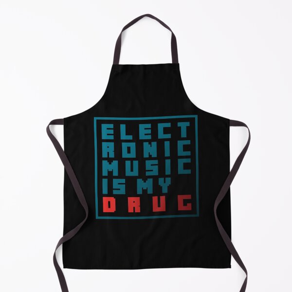 Item preview, Electronic Music is My Drug, electronic vibes, logo designed and sold by parissiArt.