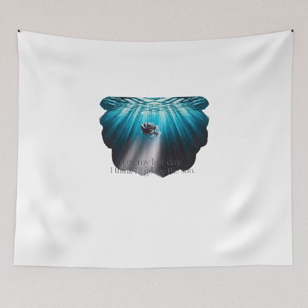 Item preview, for my last day, I think I will go see the sun - Angler Fish sees light for the first time designed and sold by KillianGrantM.