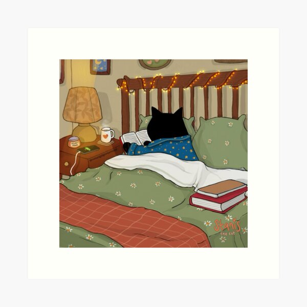 Item preview, Stanis Nighttime Relax designed and sold by Stanis the Cat.