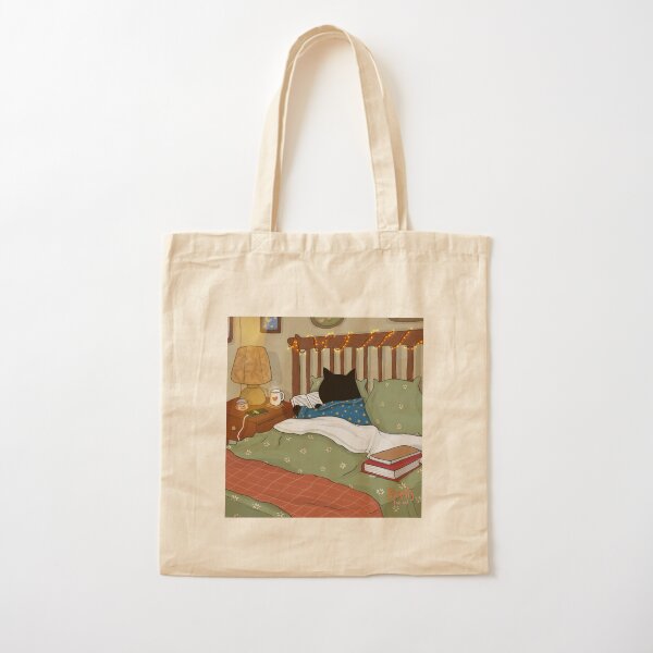 Stanis Nighttime Relax Cotton Tote Bag