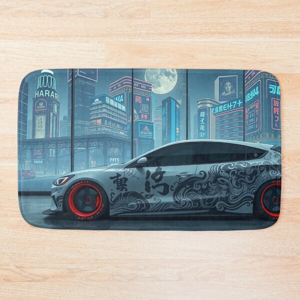 Item preview, Tuned Ford Focus in front of a city in the showroom designed and sold by Salimgor Hangaround Music.