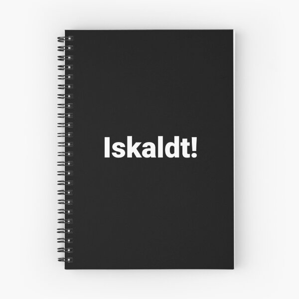 Item preview, Iskaldt! designed and sold by Text-based T-Shirts and Gifts.