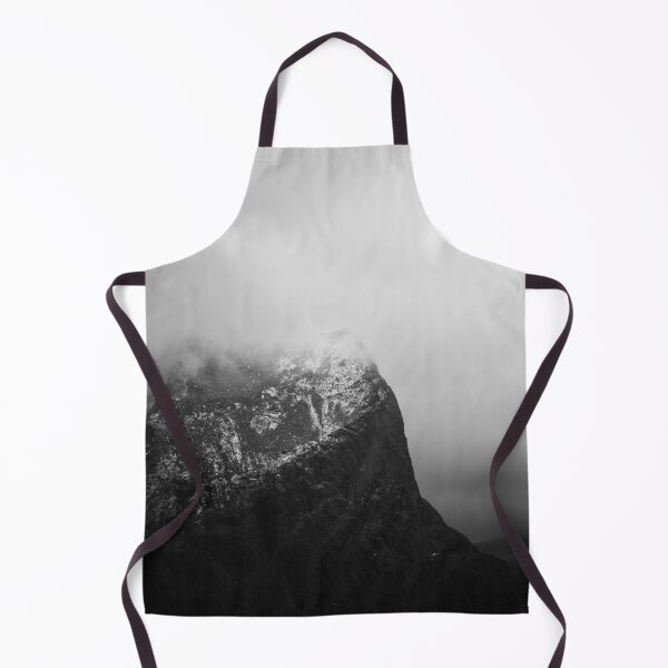 Item preview, A majestic mountain peak rises into a cloudy sky designed and sold by WheresWalley.