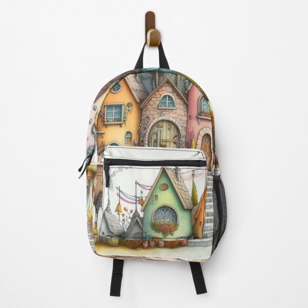 Item preview, Charming Village on a Tranquil Day designed and sold by Beyondnote-Art.