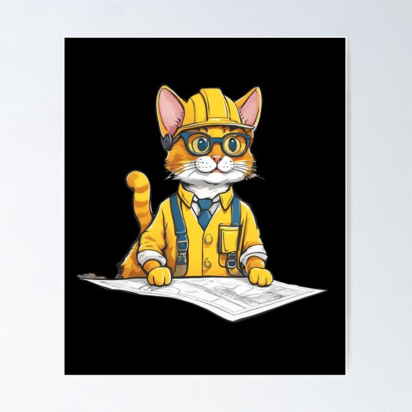 Item preview, Architect Cat designed and sold by sydney-syder.