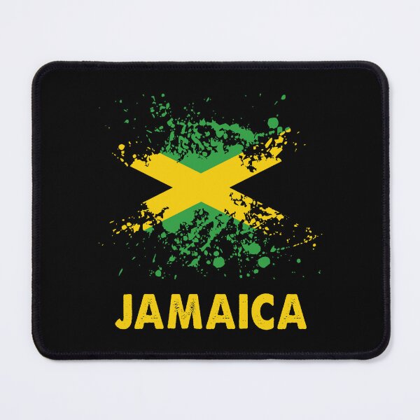 Item preview, Jamaica Retro Watercolors Jamaican Flag designed and sold by Blok45.