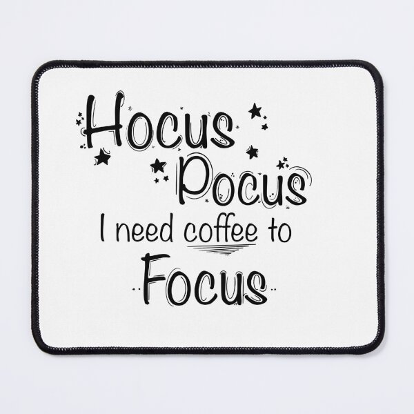 Item preview, Hocus Pocus <gimme coffee> designed and sold by Marrascaud.