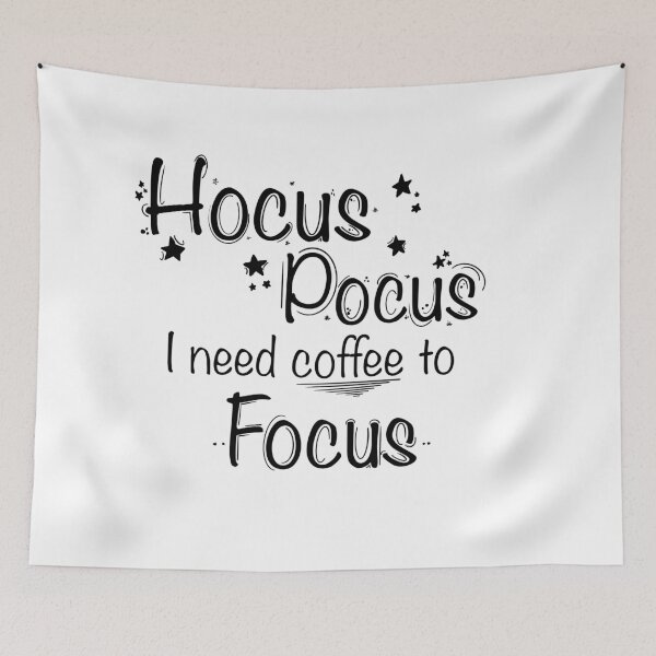 Item preview, Hocus Pocus <gimme coffee> designed and sold by Marrascaud.